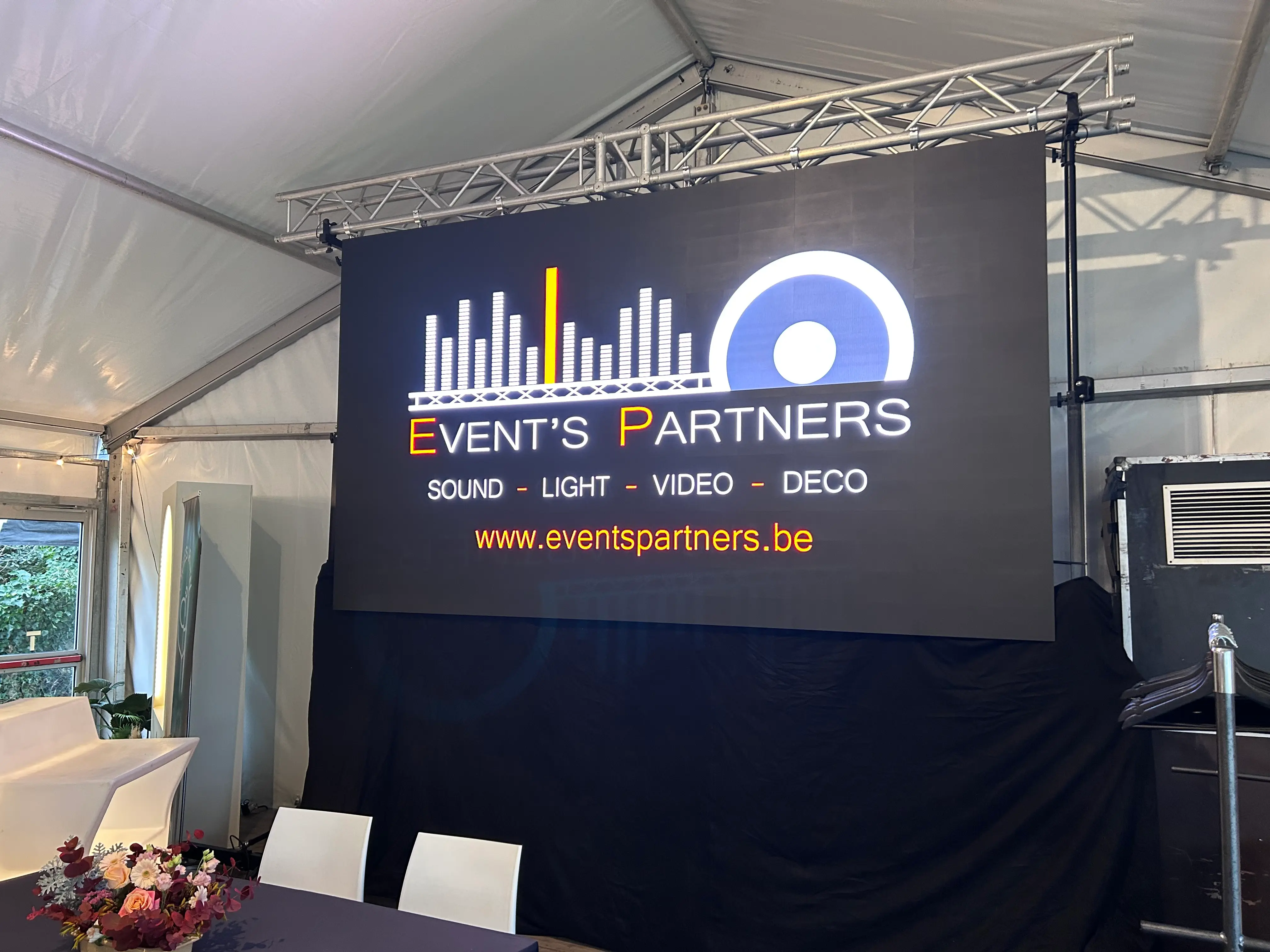 Détail dalle écran LED P2.6mm haute résolution